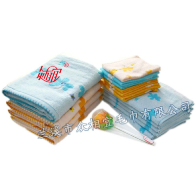 ZXY-030 無捻小花毛巾方巾